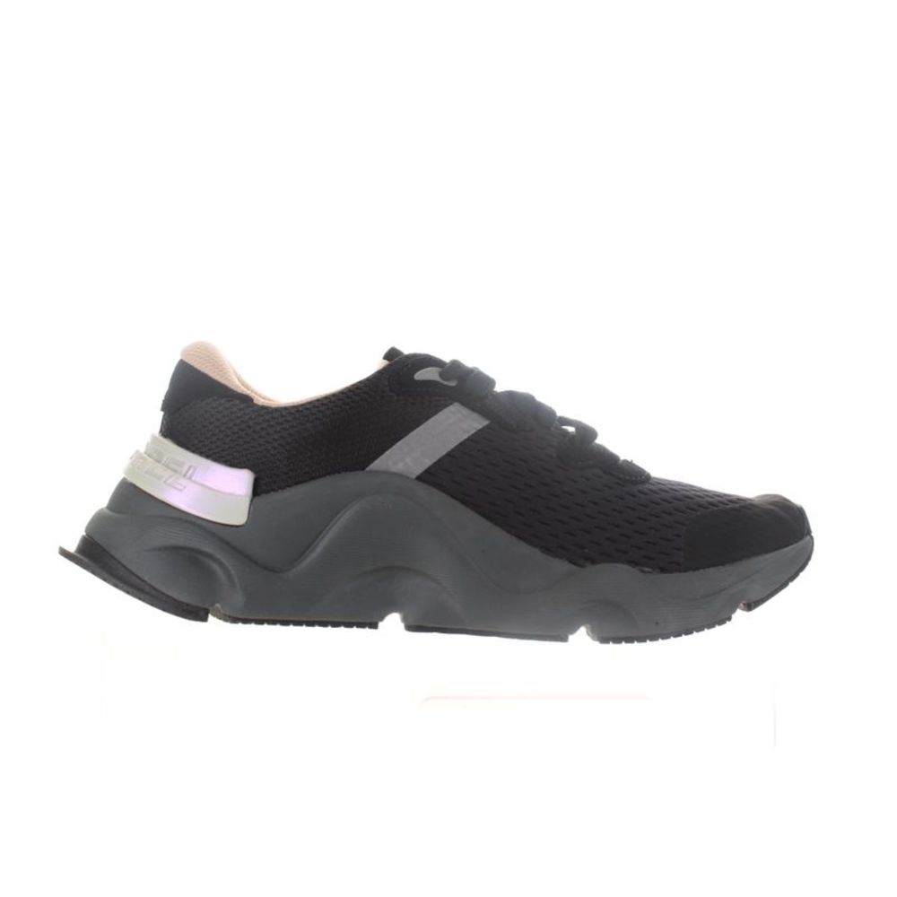 SOREL Womens Kinectic Rnegd Black Fashion Sneaker Size 8.5 Medium (B, M)